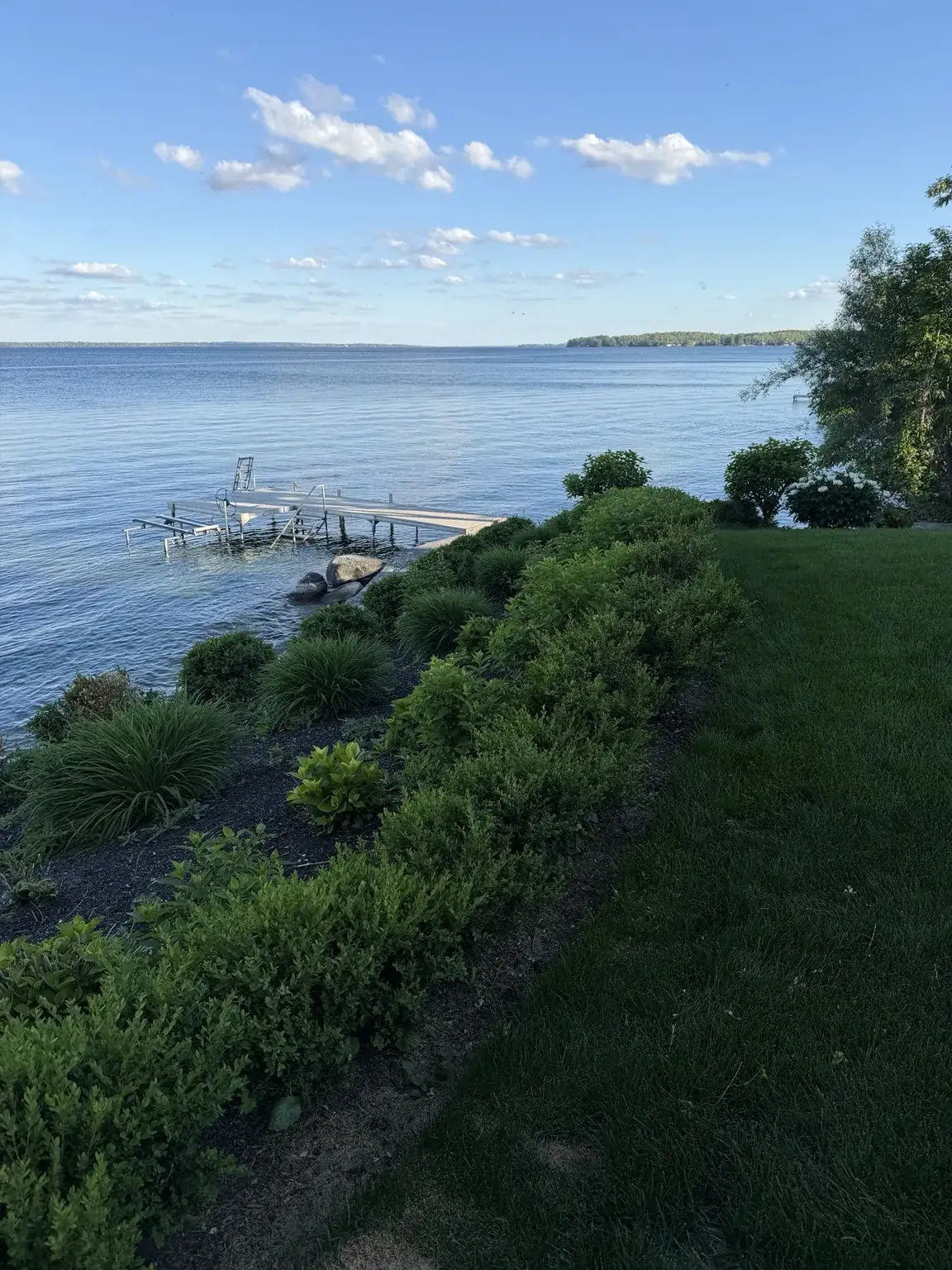 Lakefront property serviced by JTS