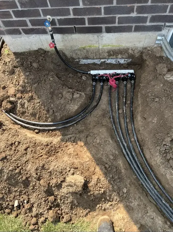 Irrigation valve manifold
